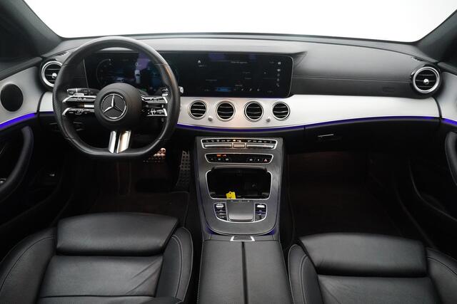 Mercedes-Benz E-estate BWJ 2022 200 200 PK Business Solution AMG AUTOMAAT / CLIMA / DAB / LEDEREN BEKLEDING / MATRIX LED / NIGHT VISION / LMV 18 INCH / PDC / STOELVERWARMING / 360 GRADEN CAMERA/ NAVI / CRUISE / BLUETOOTH / MULTIFUNCT. STUUR / ISOFIX
