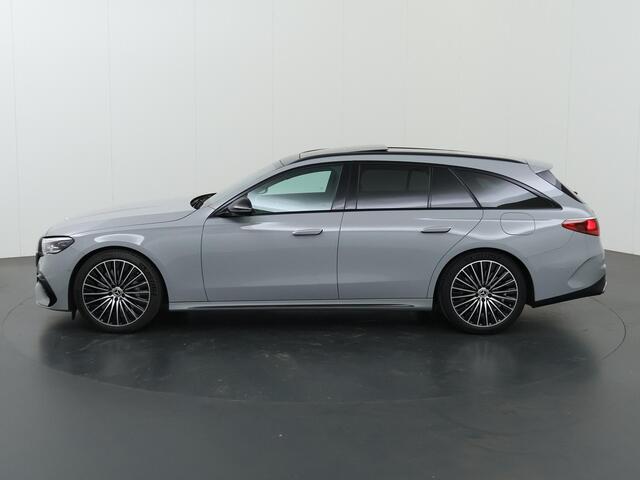Mercedes-Benz E-estate 300 e AMG Line | Night | Panoramadak | Burmester | 20" lichtmetalen velgen | Digital Light | Sfeerverlichting |