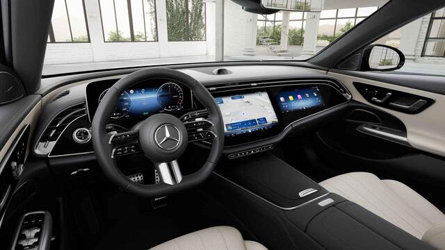 Mercedes-Benz E-estate 300e Sport Edition | Panoramaschuifdak | Premium Plus | Night | Rijassistentiepakket Plus | Stoelventilatie/-verwarming voor