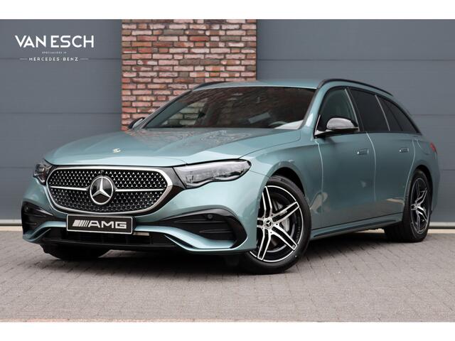 Mercedes-Benz E-estate 300 e AMG Line Aut9 | Distronic Pro | Memory | Digital Light | Surround Camera | Keyless Go | Night Pakket | Augmented Reality | Stoelverwarming | Sfeerverlichting | Verwarmd Stuurwiel |