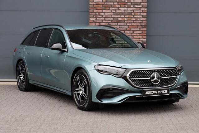 Mercedes-Benz E-estate 300 e AMG Line Aut9 | Distronic Pro | Memory | Digital Light | Surround Camera | Keyless Go | Night Pakket | Augmented Reality | Stoelverwarming | Sfeerverlichting | Verwarmd Stuurwiel |