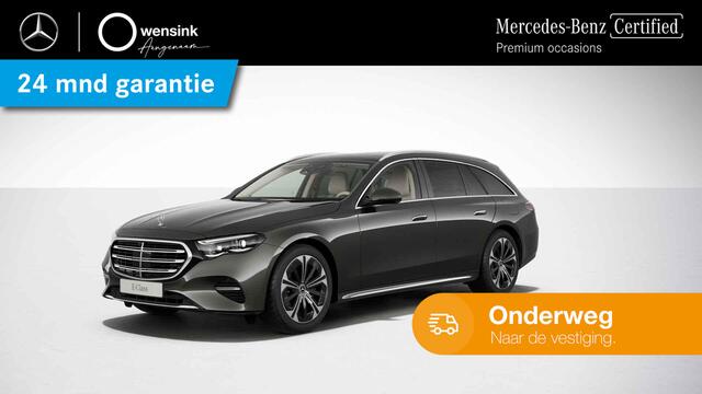 Mercedes-Benz E-estate 300 e Exclusive Line | Leder beige | Superscreen | Panoramadak | Burmester | Head up display |