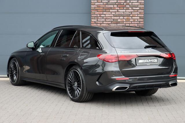 Mercedes-Benz E-estate 300 e AMG Line Aut9 | Distronic+ | Memory | Digital Light | Surround Camera | Trekhaak | Burmester | Keyless Go | Nightpakket | Augmented Reality |