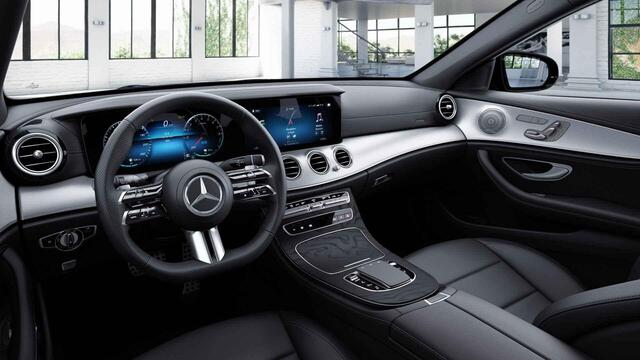 Mercedes-Benz E-estate 300 e Business Solution AMG | Night | Panoramadak | Trekhaak | Burmester | Keyless | Memory | Sfeerverlichting | 360 graden camera |