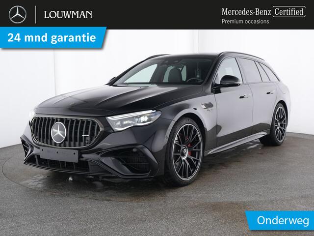 Mercedes-Benz E-estate Mercedes-AMG 53 4MATIC+ AMG DYNAMIC PLUS Pakket | 21 Inch AMG Velgen | Panorama Schuif-Kanteldak | AMG Driver's Package | Trekhaak | Burmester® . Inclusief 48 maanden MB Certified garantie voor Europa.