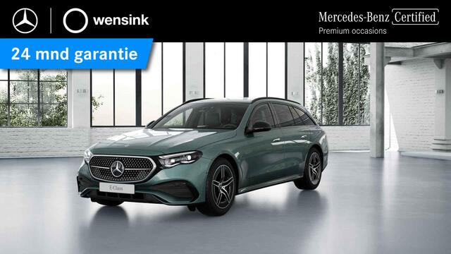 Mercedes-Benz E-estate 300 e AMG Line | Panoramadak | Trekhaak | Night pakket | Memory pakket |