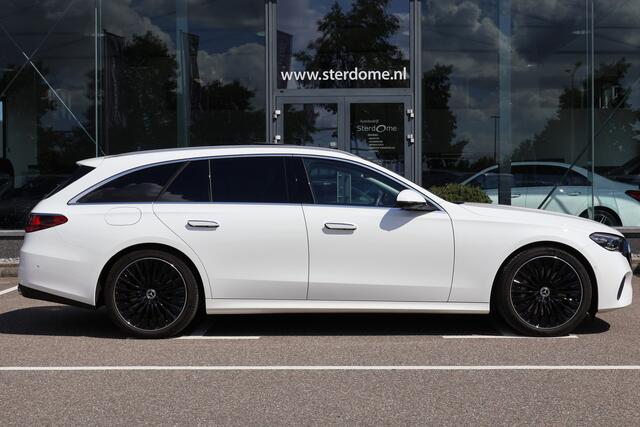 Mercedes-Benz E-estate 300 e Avantgarde l Panoramadak l Burmester l Distronic l Niveauregeling l MBUX l DIGITAL LIGHT l 360 gr Camera l Distronic l Keyless Go l Winterpakket l Apple & Android auto l Memory pakket l Stoelverwarming l