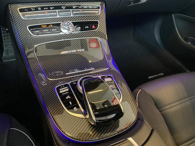 Mercedes-Benz E-estate AMG 63 S 4MATIC Premium Plus, 612pk, NL Auto, BTW Verrekenbaar, Burmester, Panoramadak, Leder, Stoelverwarming/ventilatie/massage, Carbon Pakket, Navigatie, 360 Camera, Sfeerverlichting, Head Up, DAB, 20" Lmv