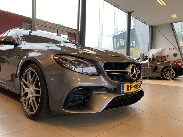 Mercedes-Benz E-estate AMG 63 S 4MATIC Premium Plus, 612pk, NL Auto, BTW Verrekenbaar, Burmester, Panoramadak, Leder, Stoelverwarming/ventilatie/massage, Carbon Pakket, Navigatie, 360 Camera, Sfeerverlichting, Head Up, DAB, 20" Lmv