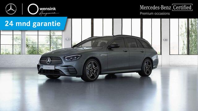 Mercedes-Benz E-estate 300 e AMG Line | Night | Panoramadak | Burmester | Trekhaak | 360 graden camera |