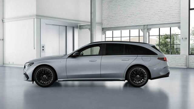 Mercedes-Benz E-estate 300e Sport Edition | Panoramaschuifdak | Premium pakket | Night | Trekhaak | 360° camera | Widescreen | Dodehoekassistent |