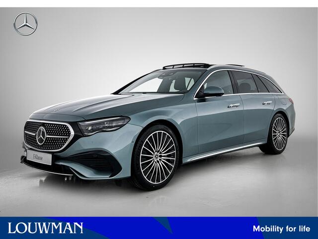 Mercedes-Benz E-estate 300 e Sport Edition | Premium pakket | Winter pakket | MBUX Superscreen | Leder pakket | Trekhaak | Rijassistentiepakket Plus | Parkeerpakket met 360°-camera | Stoelventilatie voor |