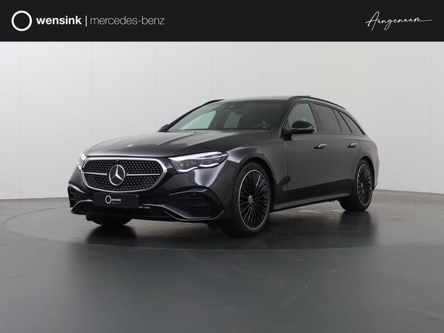 Mercedes-Benz E-estate 300e Sport Edition | Panoramaschuifdak | Premium pakket | Burmester | Night pakket | Trekhaak | 360° camera | Superscreen |