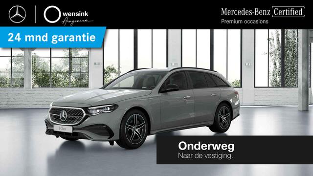 Mercedes-Benz E-estate 300 e AMG Line | Superscreen | Premium plus | AMG | Night pakket | Panoramadak | Digital light | Burmester 4D | Apple carplay/Android auto |