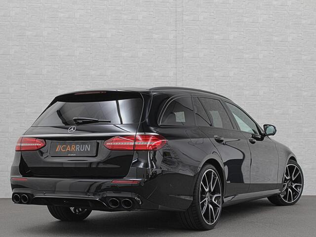 Mercedes-Benz E-estate 53 AMG 4MATIC | Luchtvering | 360 View | Burmester | Distronic+ | Memory | Multibeam-LED | Bovag Garantie | Widescreen | Panorama | Leder | Trekhaak | Sfeerverlichting | Night-Pakket | 20'' | Carplay | Stoelverwarming |