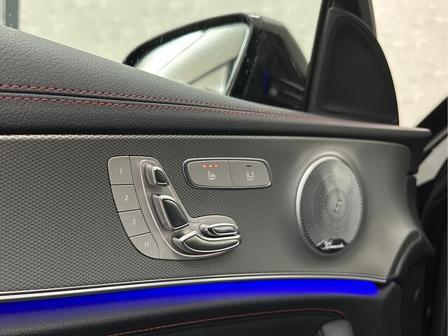 Mercedes-Benz E-estate 53 AMG 4MATIC | Luchtvering | 360 View | Burmester | Distronic+ | Memory | Multibeam-LED | Bovag Garantie | Widescreen | Panorama | Leder | Trekhaak | Sfeerverlichting | Night-Pakket | 20'' | Carplay | Stoelverwarming |