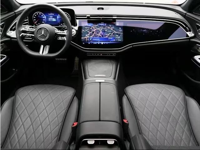 Mercedes-Benz E-estate 300 e Sport Edition AMG Line | Panorama Schuif-Kanteldak | Distronic | Memory Voor Stoelen | Burmester® | Alarm | Lederen Bekleding. Inclusief 24 maanden MB Certified garantie voor Europa.