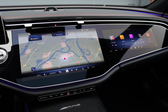 Mercedes-Benz E-estate AMG 53 4MATIC+ | 585pk | Hyperscreen | Achterasbesturing | Distronic | Memory | Burmester | Digital Light | Trekhaak | Surround Camera | AMG-Nightpakket | Augmented Reality |