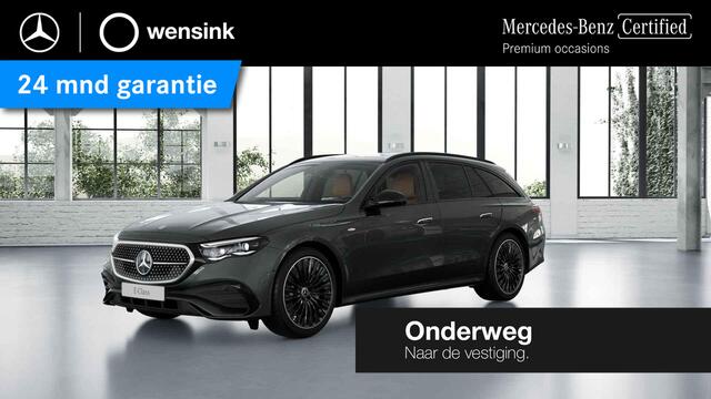 Mercedes-Benz E-estate 300 e AMG Line | Superscreen | Head up display | Panoramadak | Trekhaak | Verlichte grille | Winter pakket |