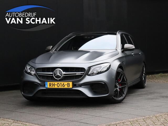 Mercedes-Benz E-estate AMG 63 S 4MATIC Premium Plus | PANO-DAK | SPORTSTOELEN | LEDER | MEMORY | HEAD-UP | BURMESTER | STOELVERK. | 360° CAMERA | CRUISE |