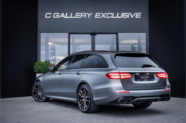 Mercedes-Benz E-estate AMG 53 4MATIC Premium Plus - Magno Selenietgrijs | Panorama | Burmester | Stoelkoeling & Massage | Elek. Trekhaak