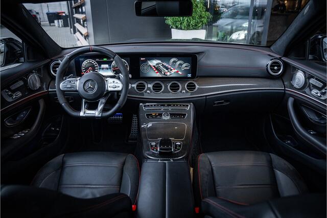 Mercedes-Benz E-estate AMG 53 4MATIC Premium Plus - Magno Selenietgrijs | Panorama | Burmester | Stoelkoeling & Massage | Elek. Trekhaak
