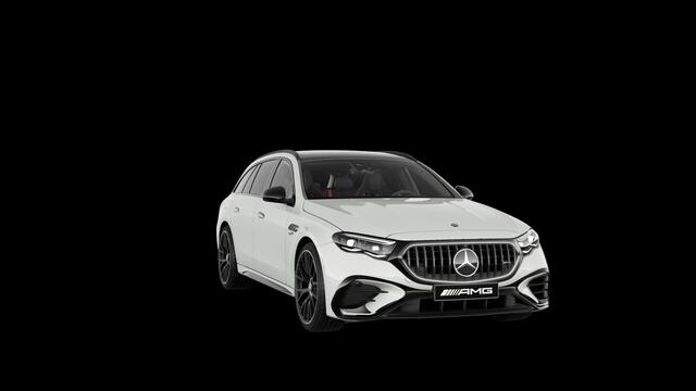 Mercedes-Benz E-estate AMG 53 Hybrid 4Matic+, MANUFAKTUR, pano, tr.haak, Burmester, PARKTRONIC, ACC, memory, 360 camera, keyless, privacy