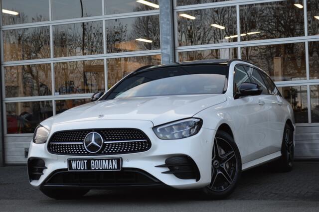 Mercedes-Benz E-estate 300 e AMG Led Leder Panorama Memory Burmester Camera 360 Keyless Pdc