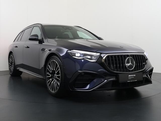 Mercedes-Benz E-estate AMG 53 HYBRID 4MATIC+ Night Edition | Premium Plus | AMG DYNAMIC PLUS | AMG Carbon Exterieur Pakket | AMG Nightpakket ll | Rijassistentiepakket Plus | Warmtecomfort Pakket | Winter Pakket | Zonnescherm Pakket | Panoramadak | Trekhaak | MBUX Superscreen | 