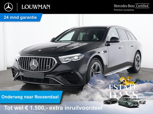 Mercedes-Benz E-estate AMG 53 4MATIC+ | Trekhaak | Burmester® | Distronic | Memory | 360° Camera | Keyless Go | Augmented Reality | Inclusief 24 maanden Mercedes-Benz Certified garantie voor Europa.