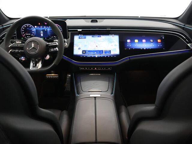 Mercedes-Benz E-estate AMG 53 4MATIC+ | Night | AMG performance stoelen | AMG dynamic plus pakket | Panoramadak | Superscreen | Trekhaak | Premium plus | Burmester |