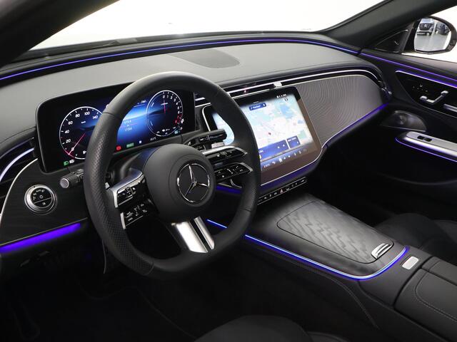 Mercedes-Benz E-estate 300 e AMG Line | Luchtvering | Panoramadak | Burmester 4D | 20 inch | Trekhaak | Night pakket |