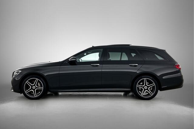 Mercedes-Benz E-estate 300 e AMG Line AMG Line | Night Pakket | Panorama Schuif-Kanteldak | Burmester | Distronic Inclusief 24 maanden MB Certified garantie voor Europa.