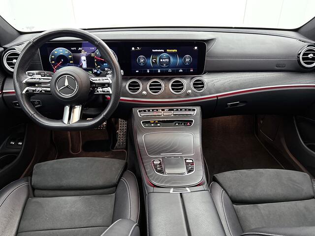 Mercedes-Benz E-estate 300 e AMG Line AMG Line | Night Pakket | Panorama Schuif-Kanteldak | Burmester | Distronic Inclusief 24 maanden MB Certified garantie voor Europa.
