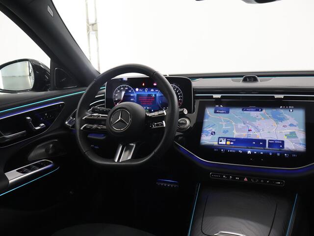 Mercedes-Benz E-estate 300 e AMG Line | Premium plus | Luchtvering | Superscreen | AMG | Night pakket | Winter pakket | Trekhaak | 20 inch |