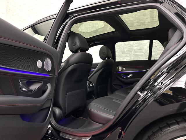 Mercedes-Benz E-estate 53 AMG 4MATIC | Luchtvering | Carbon | 360 View | Burmester | Panorama | Distronic+ | Memory | Multibeam-LED | Luchtvering | Leder | Widescreen | Trekhaak | Sfeerverlichting | Night-Pakket | 20'' | Carplay | Stoelverwarming |