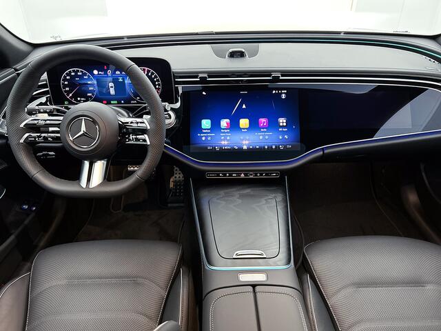 Mercedes-Benz E-estate 300 e Sport Edition | Premium | Nightpakket | Lederpakket | Rijassistentiepakket Plus | Trekhaak | Panoramaschuifdak | 20 inch AMG velgen | Stoelventilatie voor | 360°-camera | Burmester® 4D sound system |