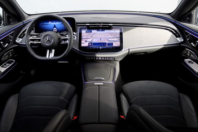Mercedes-Benz E-estate 300 e AMG Line | Distronic+ | Memory | Burmester | Surround Camera | Trekhaak | Digital Light | Keyless Go | Zonweringspakket | Nightpakket |