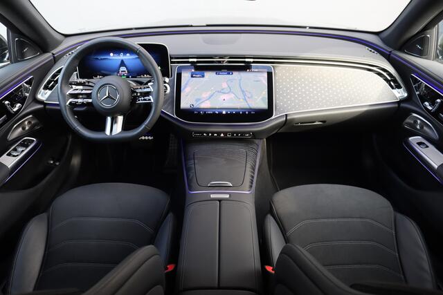 Mercedes-Benz E-estate 300 e AMG Line | Distronic+ | Memory | Burmester | Surround Camera | Trekhaak | Digital Light | Keyless Go | Nightpakket |