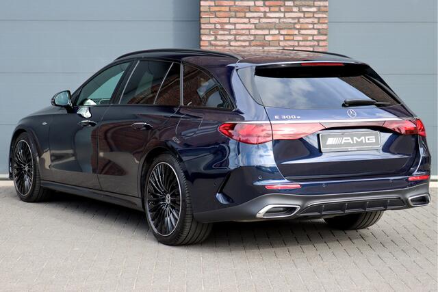 Mercedes-Benz E-estate 300 e AMG Line | Distronic+ | Memory | Burmester | Surround Camera | Trekhaak | Digital Light | Keyless Go | Nightpakket |