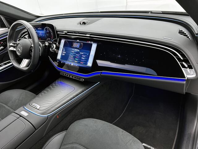 Mercedes-Benz E-estate 300 e AMG Plug-In Hybride | AMG Line | Night Pakket | Trekhaak | MBUX Superscreen | Panoramadak | 20 Inch AMG velgen | Inclusief 24 maanden MB Certified garantie voor Europa.