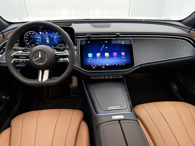 Mercedes-Benz E-estate 300 e Business Solution AMG | Winterpakket | Nightpakket | Comfortpakket Plus | Trekhaak | Panoramaschuifdak | Head-up display | Smartphone integratie |