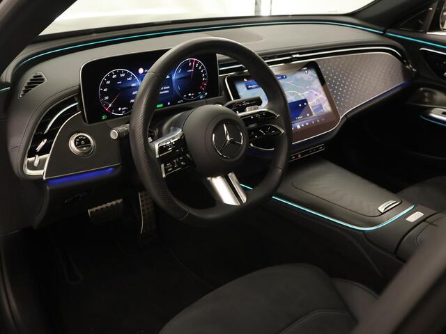 Mercedes-Benz E-estate 300 e AMG Line | Night | Panoramadak | Trekhaak | Burmester | Memory | 360 camera | Winter pakket | Rij assistentiepakket |