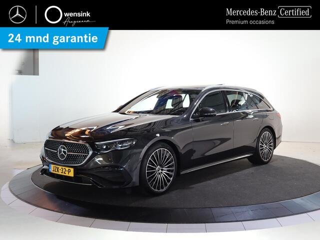 Mercedes-Benz E-estate 300e Sport Edition | Panoramaschuifdak | Premium pakket | Rijassistentiepakket Plus | Leder pakket | Burmester | 360° camera | Stoelventilatie |