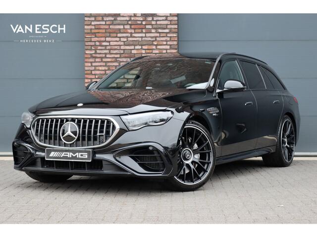 Mercedes-Benz E-estate AMG 53 4MATIC+ Premium | 585pk | Hyperscreen | Achterasbesturing | Distronic+ | Stoelventilatie | Trekhaak | Panoramadak | Digital Light | Burmester | HUD |