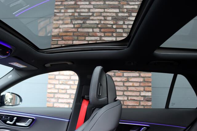 Mercedes-Benz E-estate AMG 53 4MATIC+ Premium | 585pk | Hyperscreen | Achterasbesturing | Distronic+ | Stoelventilatie | Trekhaak | Panoramadak | Digital Light | Burmester | HUD |