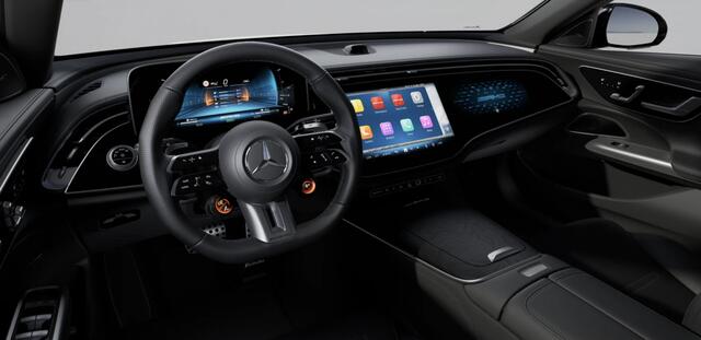 Mercedes-Benz E-estate E53 AMG 612pk 4MATIC+ Panoramadak *BTW* Burmester 4d Massage Superscreen Stoelkoeling Trekhaak BOMVOL!! Alpin grau