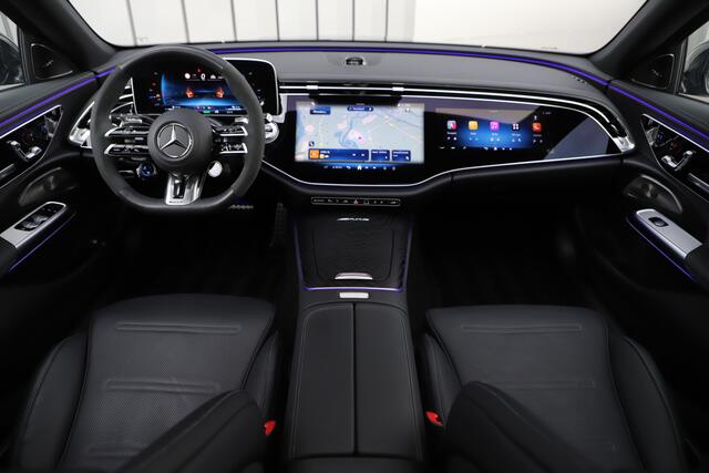 Mercedes-Benz E-estate AMG 53 4MATIC+ | 585PK | Hyperscreen | Burmester 4D | Keyless-go | Distronic+ | Sfeerverlichting | Stuurwielverw. | 2025.