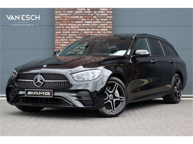 Mercedes-Benz E-estate 300 de Premium+ AMG Line | Distronic+ | Panoramadak | Burmester | Memory | Keyless Go | Leder | Rijassistentiepakket+ | High Perf. LED |