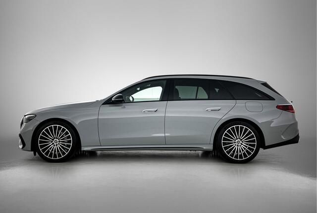 Mercedes-Benz E-estate 300 e AMG Plug-In Hybride AMG Line | Night Pakket | Trekhaak | MBUX Superscreen | 20 Inch AMG Velgen | Ledkoplampen. Inclusief 24 maanden MB Certified garantie voor Europa.